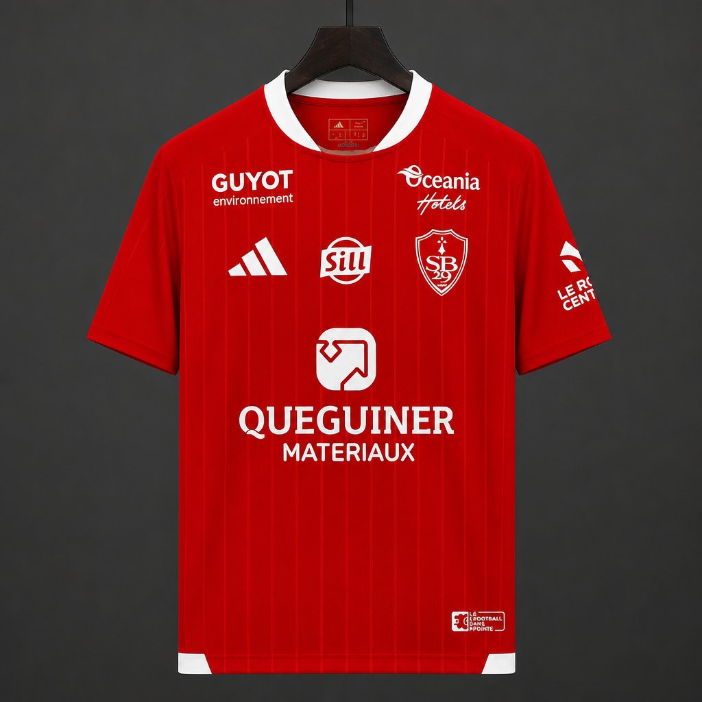 Camisola principal do Stade Brestois 2026/27