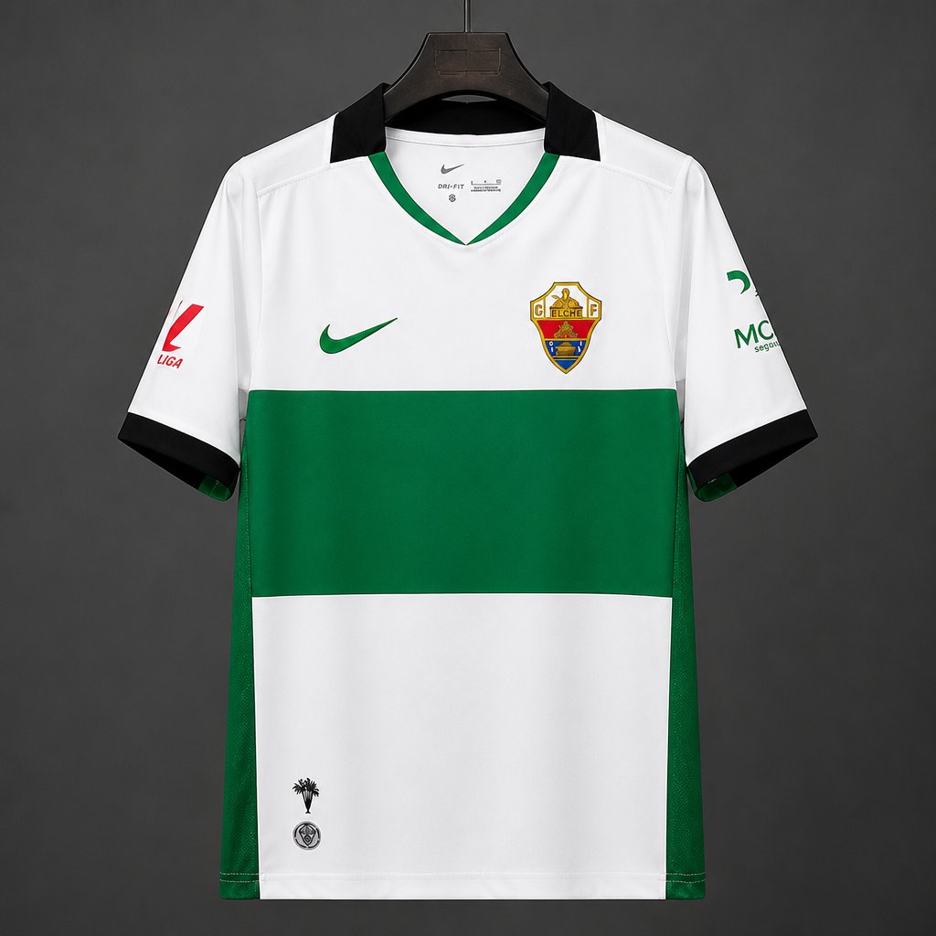 Camisola principal do Elche 2026/27