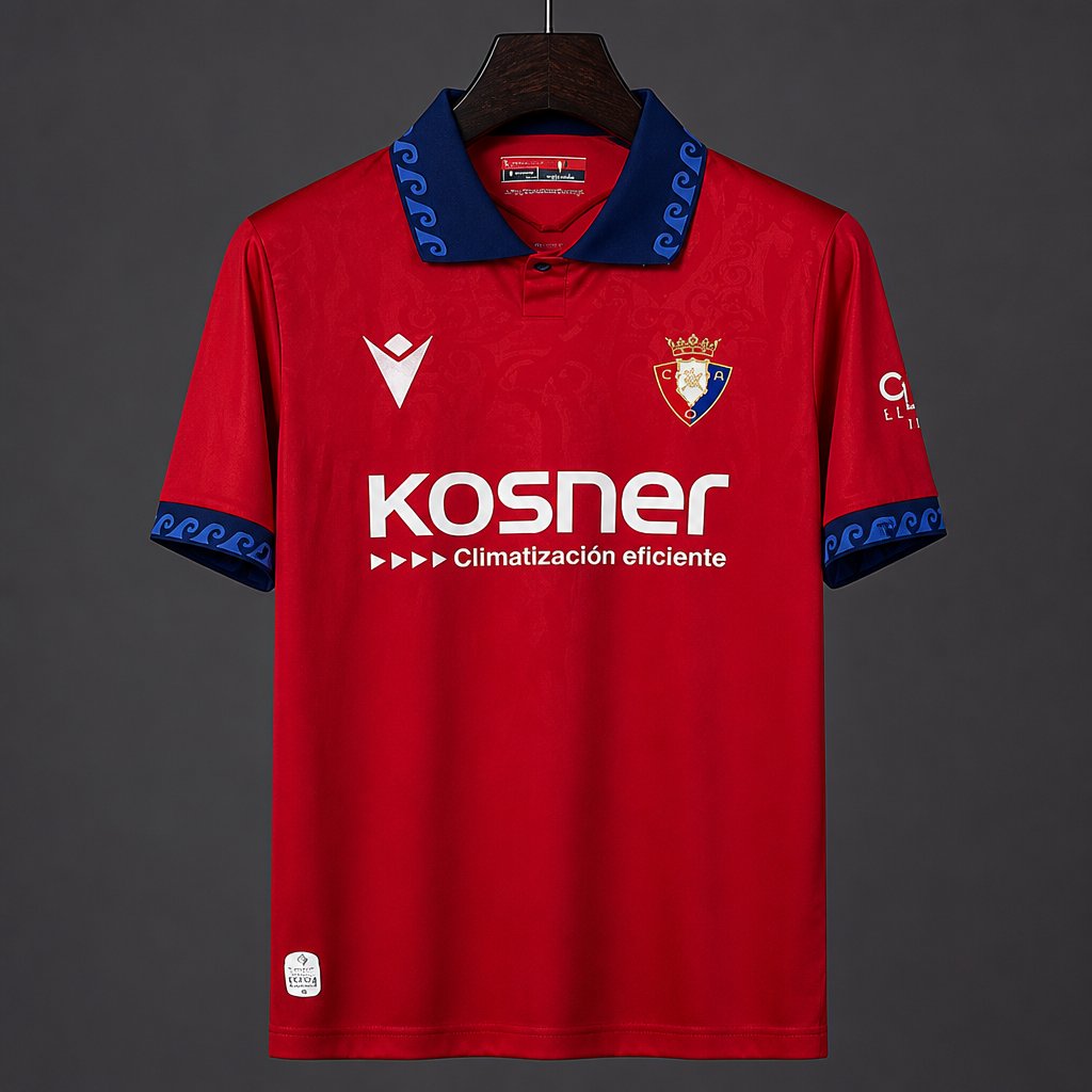 Camisola principal do Osasuna 2026/27