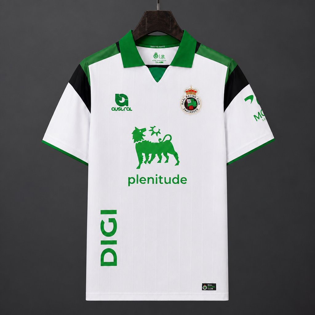 Camisola principal do Racing Santander 2026/27