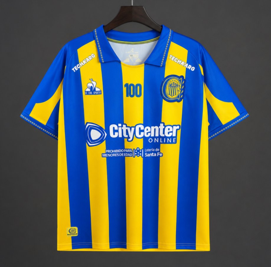 Camisola principal do Rosario Central 2026/27